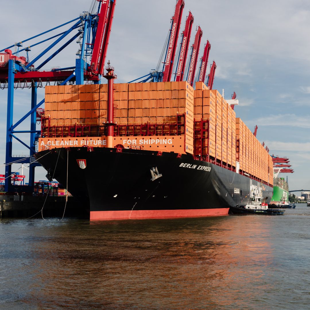 Hapag Lloyd Incorpora A Su Flota A Buque De 23600 Teus De Su Nueva Clase Hamburg Express